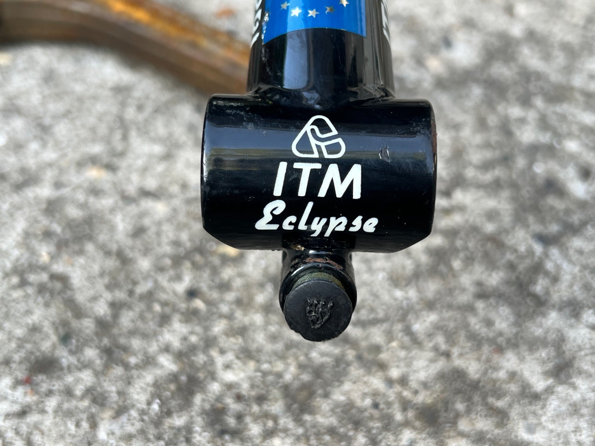ITM Eclypse 25.4x120mm 1in Quill Stem Vintage Road Black Italmanubri Track 22.2 - Image 7