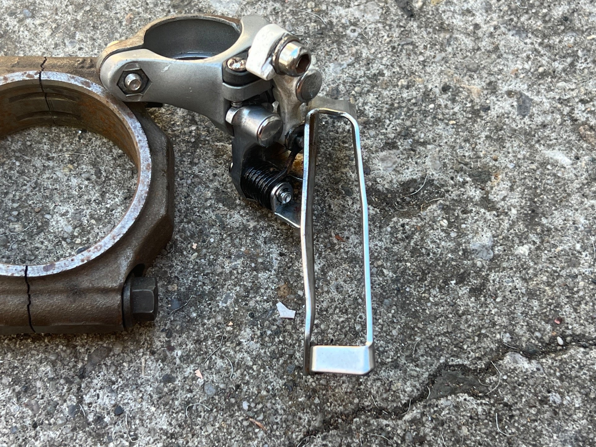 Shimano Sport LX FD-A452 28.6mm Bottom Pull Front Derailleur 2x7 Double - Image 7