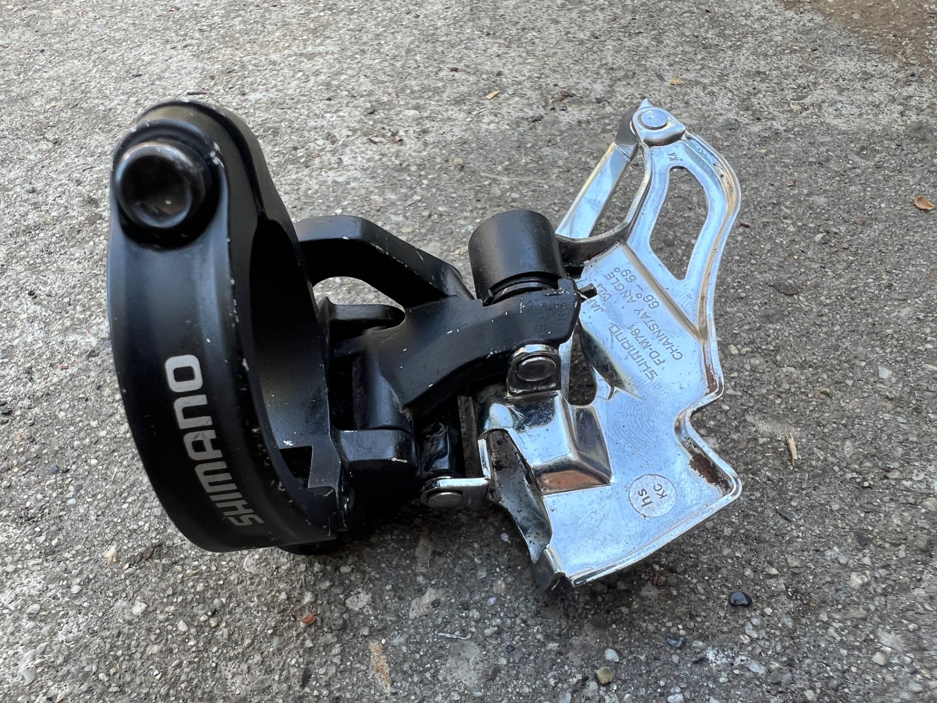 Shimano Deore XT FD-M781 34.9mm Dual Pull Front Derailleur 3x10 Triple MTB Black - Image 7