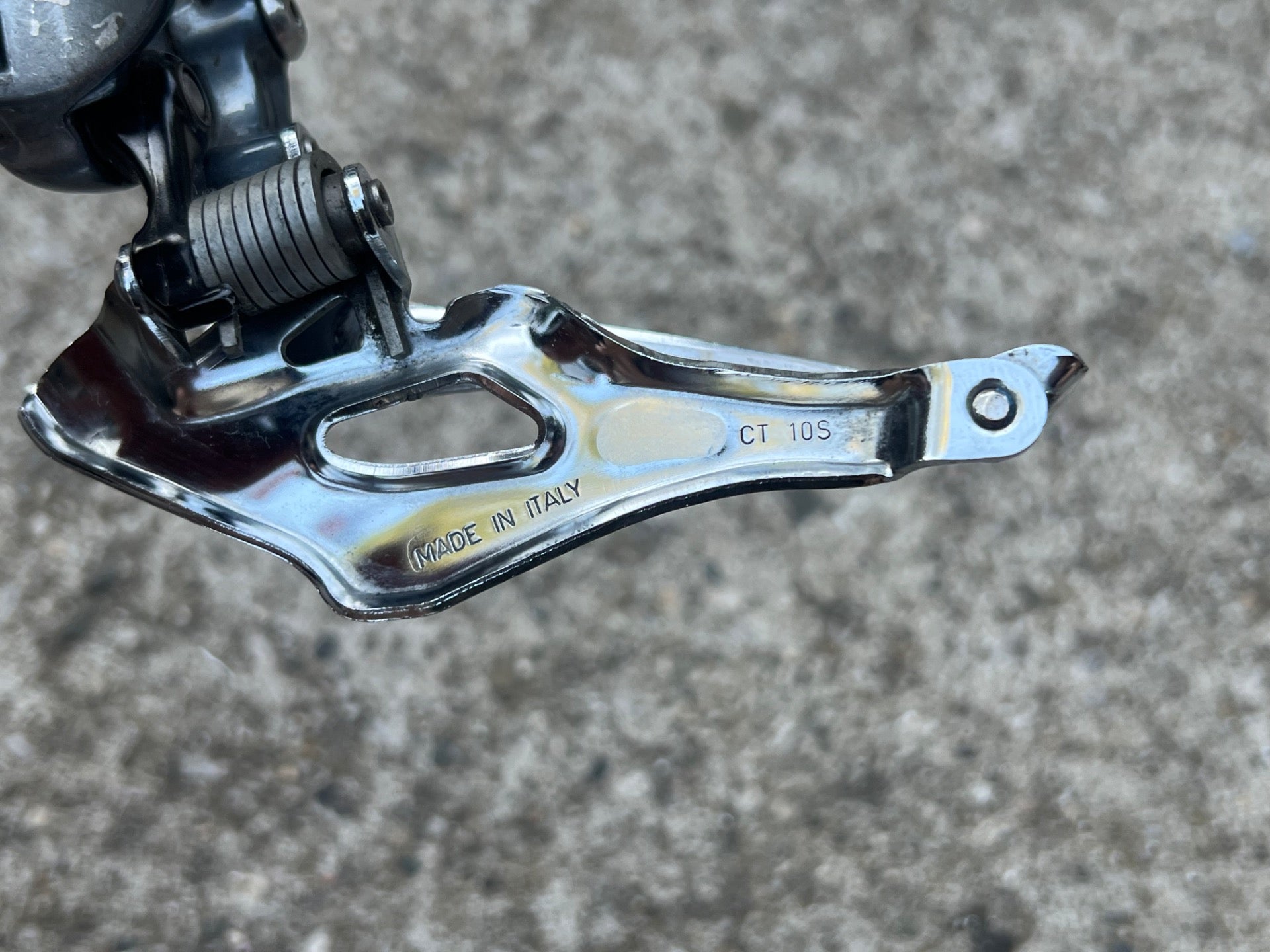 Campagnolo Centaur CT 2x10 Speed Front Derailleur Double Gray Road Bike Racing  - Image 7