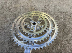 Used Campagnolo Record 10 Speed Triple Crankset 175mm 53-42-30 Road Touring Bike-Bicycle Bin