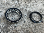 Used Dia-Tech 1 1/8” Threadless Headset Steel Vintage MTB Gravel Retro Chrome Steel-Bicycle Bin