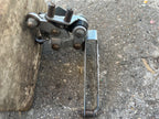 Used Huret Front Derailleur 28.6mm Bottom Pull Vintage Retro Bike Gray 2x5 Speed-Bicycle Bin
