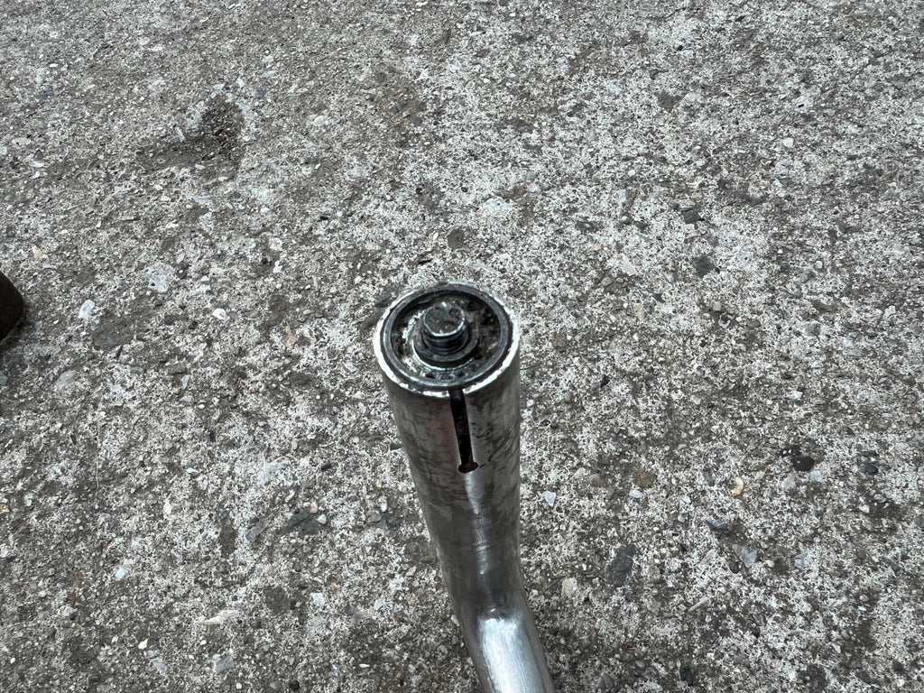 3TTT Quill Stem 26.0x90mm 1” Vintage Retro Silver Road Bike Gray Touring Drop  - Image 7