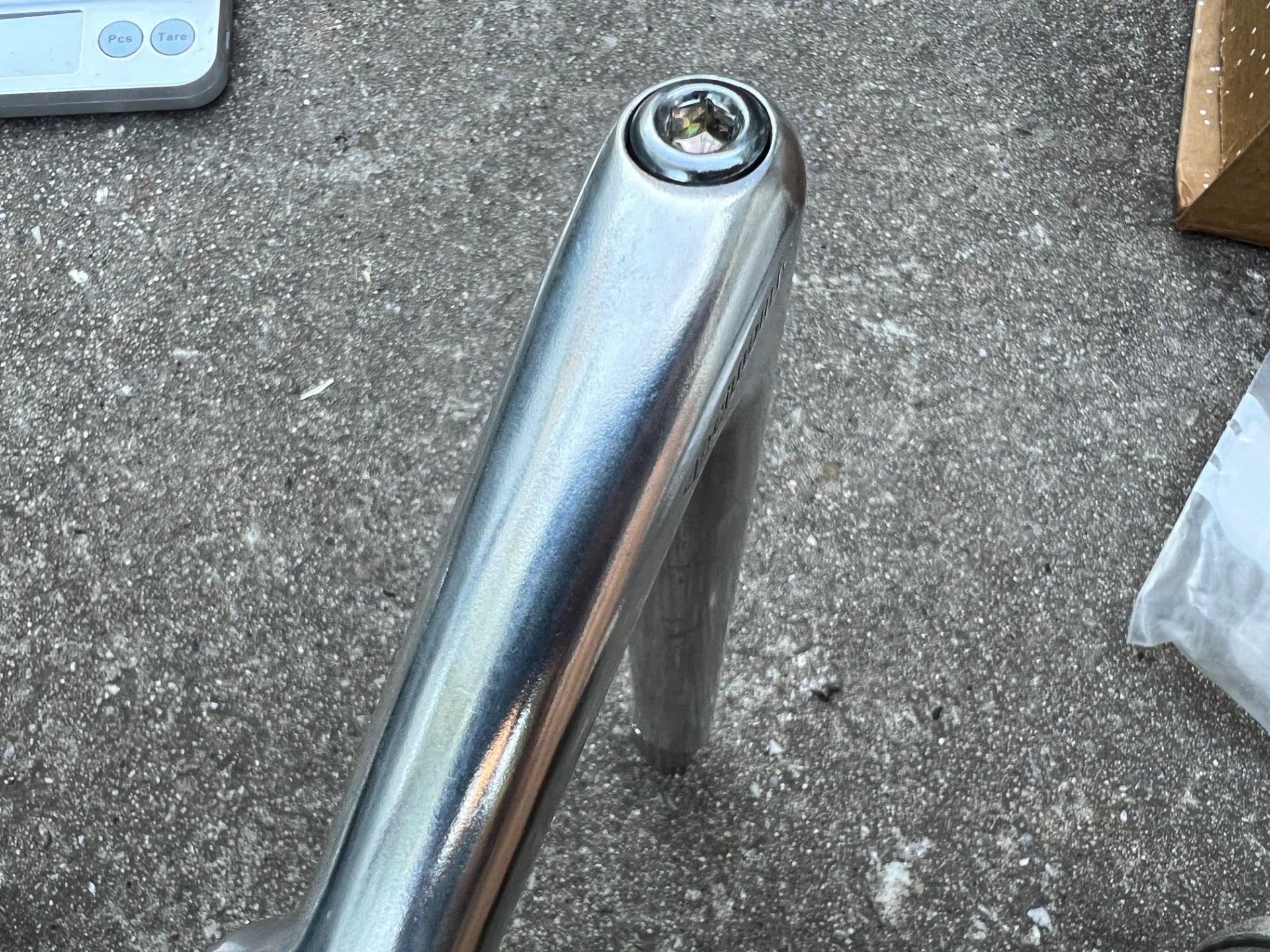 NICE Nitto Technomic 100x26.0mm Quill Stem Silver 1” 1in Vintage Touring Road  - Image 7