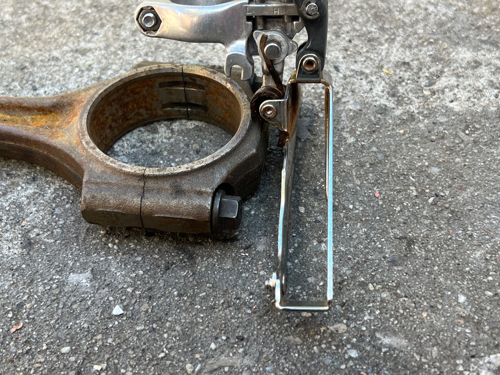 Suntour XC Sport 7000 28.6m Bottom Pull Front Derailleur Vintage MTB Triple - Image 7