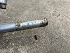 Used Pivo 25.0x80mm 22.0mm Vintage Stem Quill French Retro Silver Gray Aluminum Road-Bicycle Bin