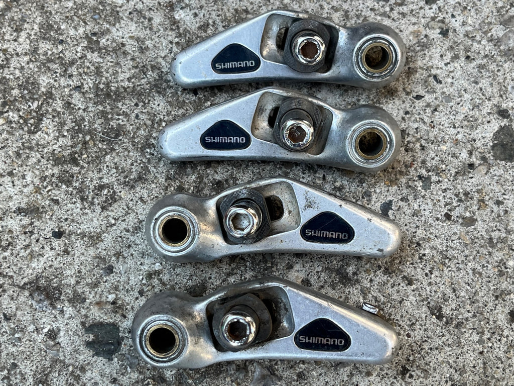 Used Shimano Deore DX BR-M650 Brakes Brake Set Vintage Cantilver MTB Retro Touring-Bicycle Bin