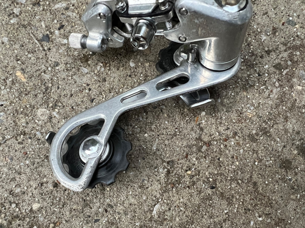 REBUILT Shimano RD-M700 Deerhead Rear Derailleur Long Cage Deore XT MTB Retro - Image 10