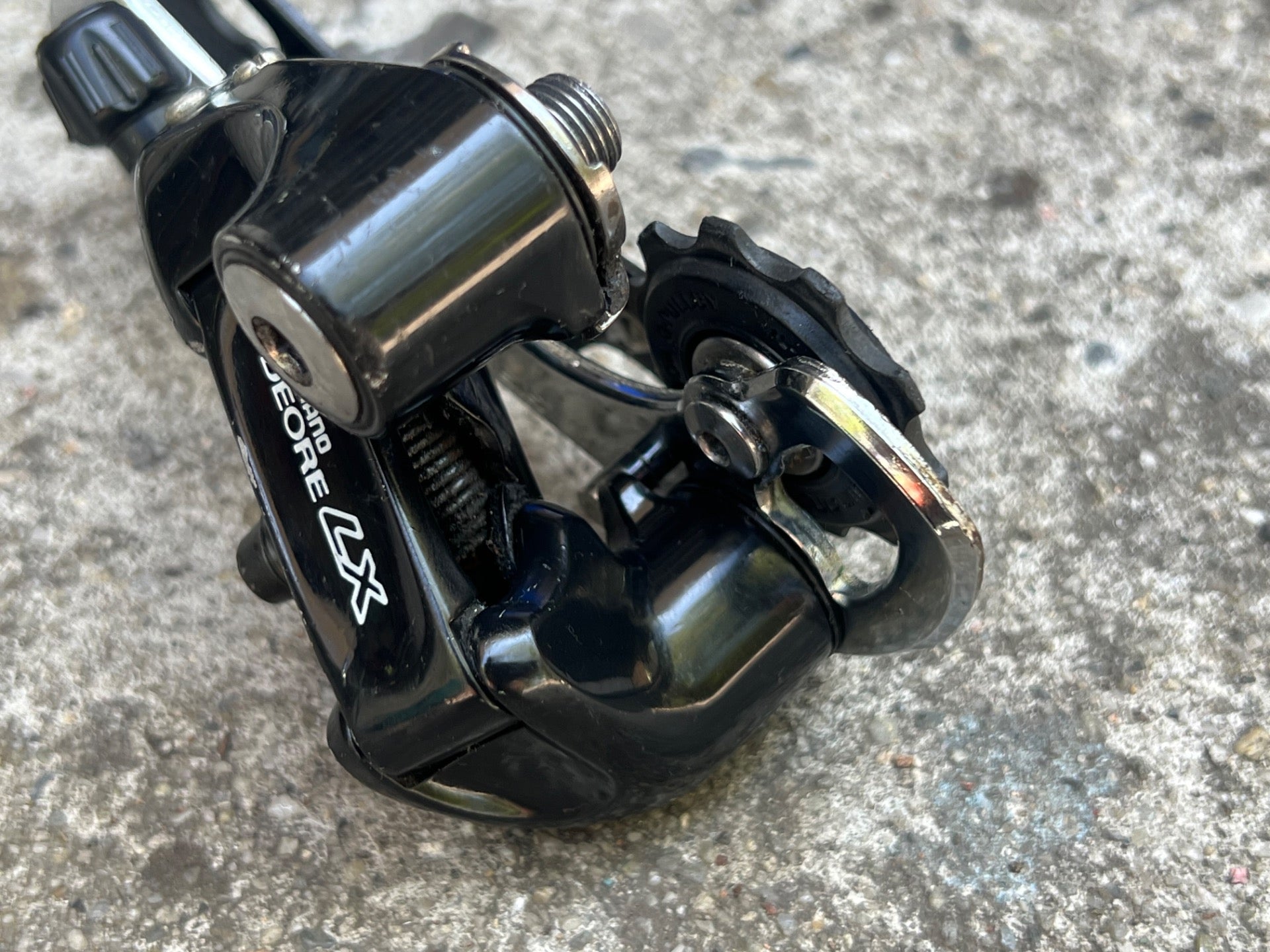 CLEAN Shimano Deore LX RD-M567 Rear Derailleur 8 Speed Long Cage Vintage MTB - Image 7