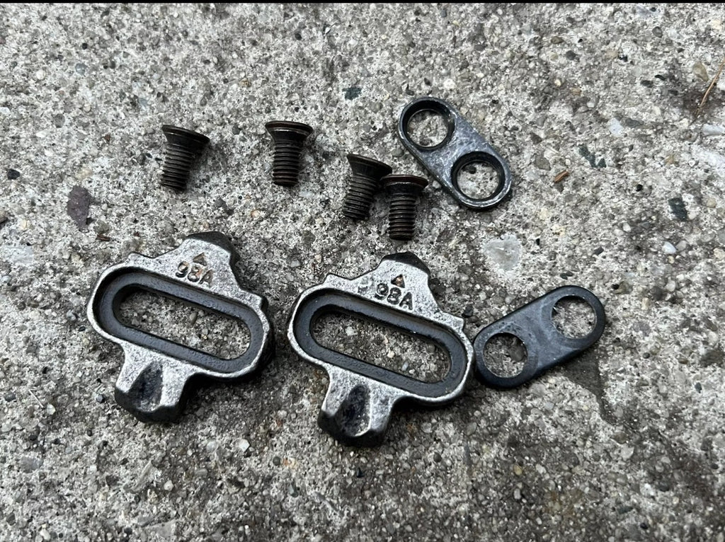 NEW Wellgo SPD WPD-M9 Clipless Pedals & Cleats MTB Gravel Vintage Bike Retro - Image 7
