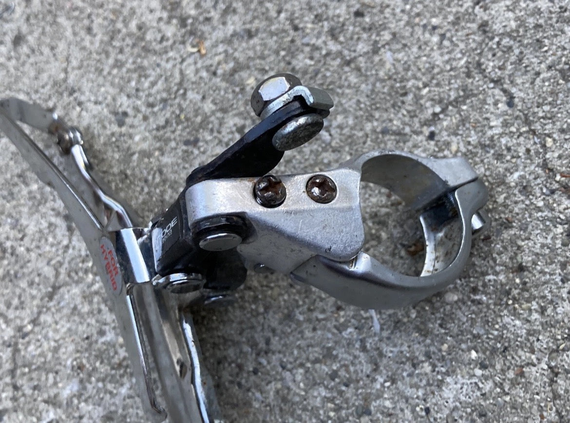 Shimano 300LX FD-M300-C 28.6mm Bottom Pull Front Derailleur Vintage Hybrid MTB - Image 7