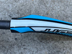 Used Scott Carbon Fork 700c 1 1/8” 9.25” Threadless Steerer Road White Blue Black-Bicycle Bin