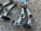 Used Suntour Roller Cam Brake Set Brakes Vintage MTB ATB Retro Mountain Bike Silver-Bicycle Bin