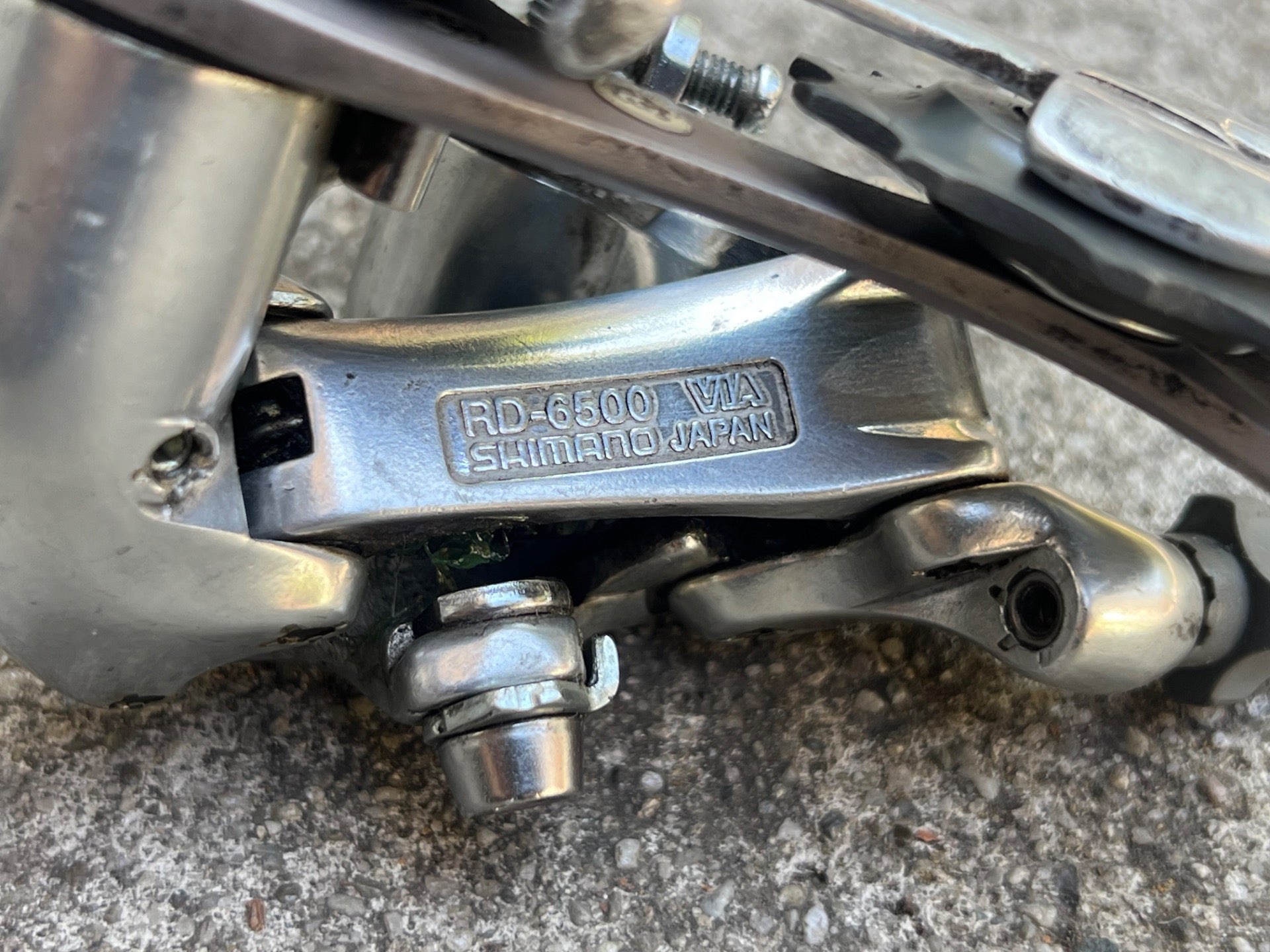 Shimano Ultegra RD-6500 9 Speed Short Cage Rear Derailleur Silver Road Vintage  - Image 8