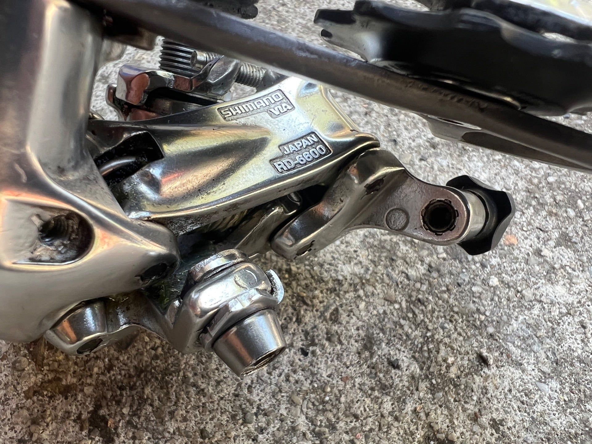 Shimano Ultegra RD-6600 10 Speed Short Cage Rear Derailleur Silver Road Bike  - Image 7