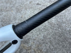 Used Giant TCR Carbon Fork 700c 1 1/4” Threadless White 7.5in Steerer-Bicycle Bin