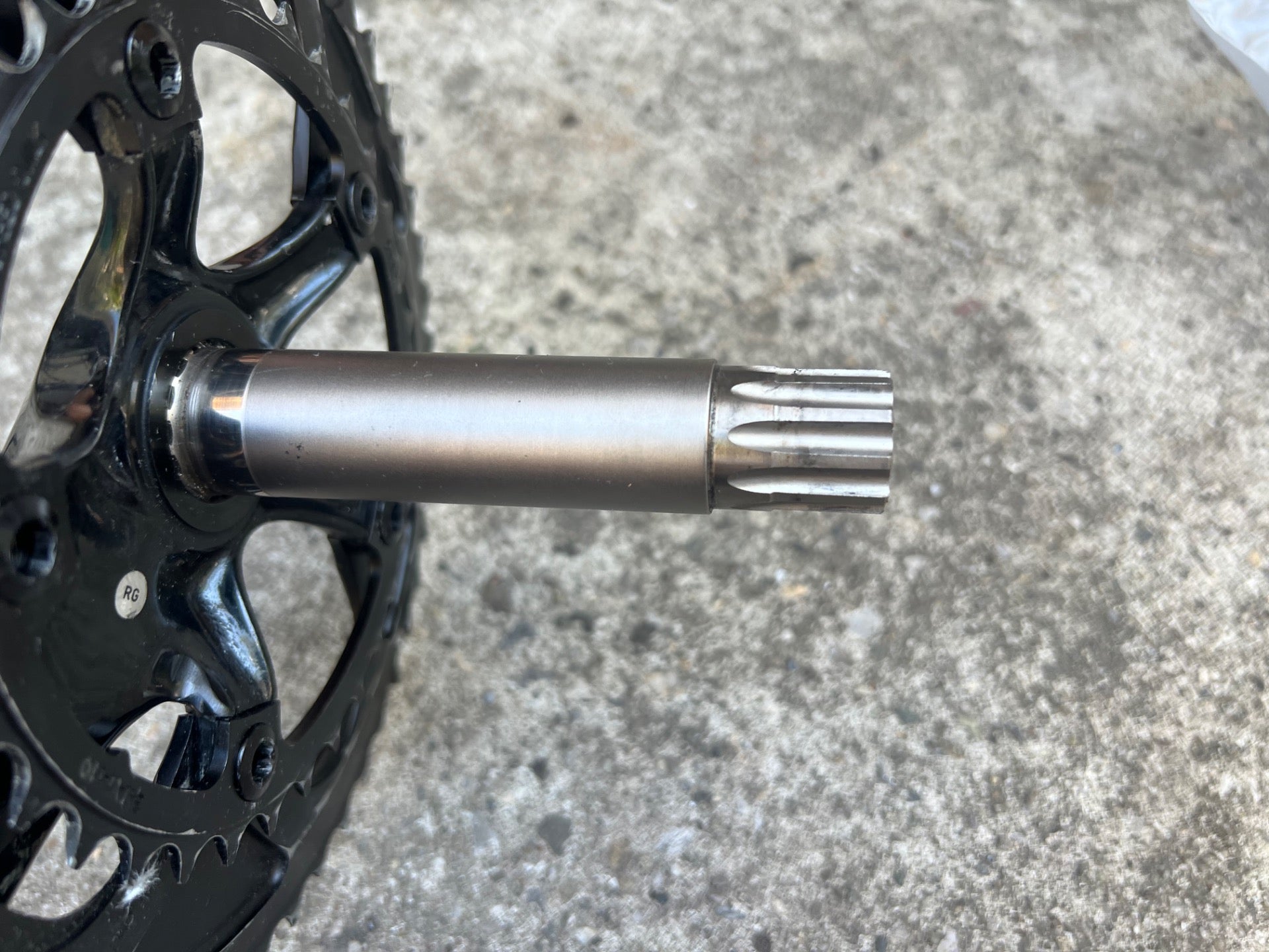 SRAM Rival GXP 24mm 34/50T 172.5mm Crankset Double Road Bike Black Aluminum 10sp - Image 13