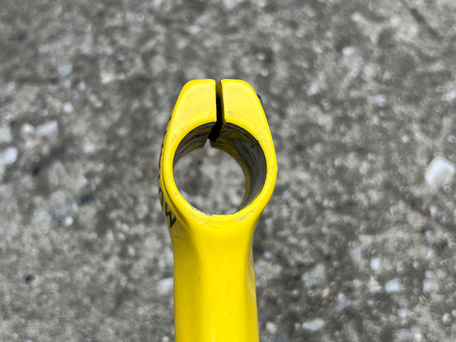 3T Mutant Stem 110x25.4mm 1in Threadless Yellow MTB Mountain Bike Aluminum Retro - Image 10
