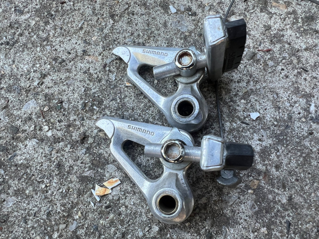 Shimano BR-AT50 Cantilver Brakes Brake Set Vintage MTB Touring Bike Retro  - Image 8