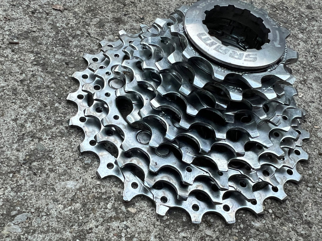 SRAM PG 1070 11-26 10 Speed Cassette Road Gravel Bike Chrome Cycling Commuter  - Image 7