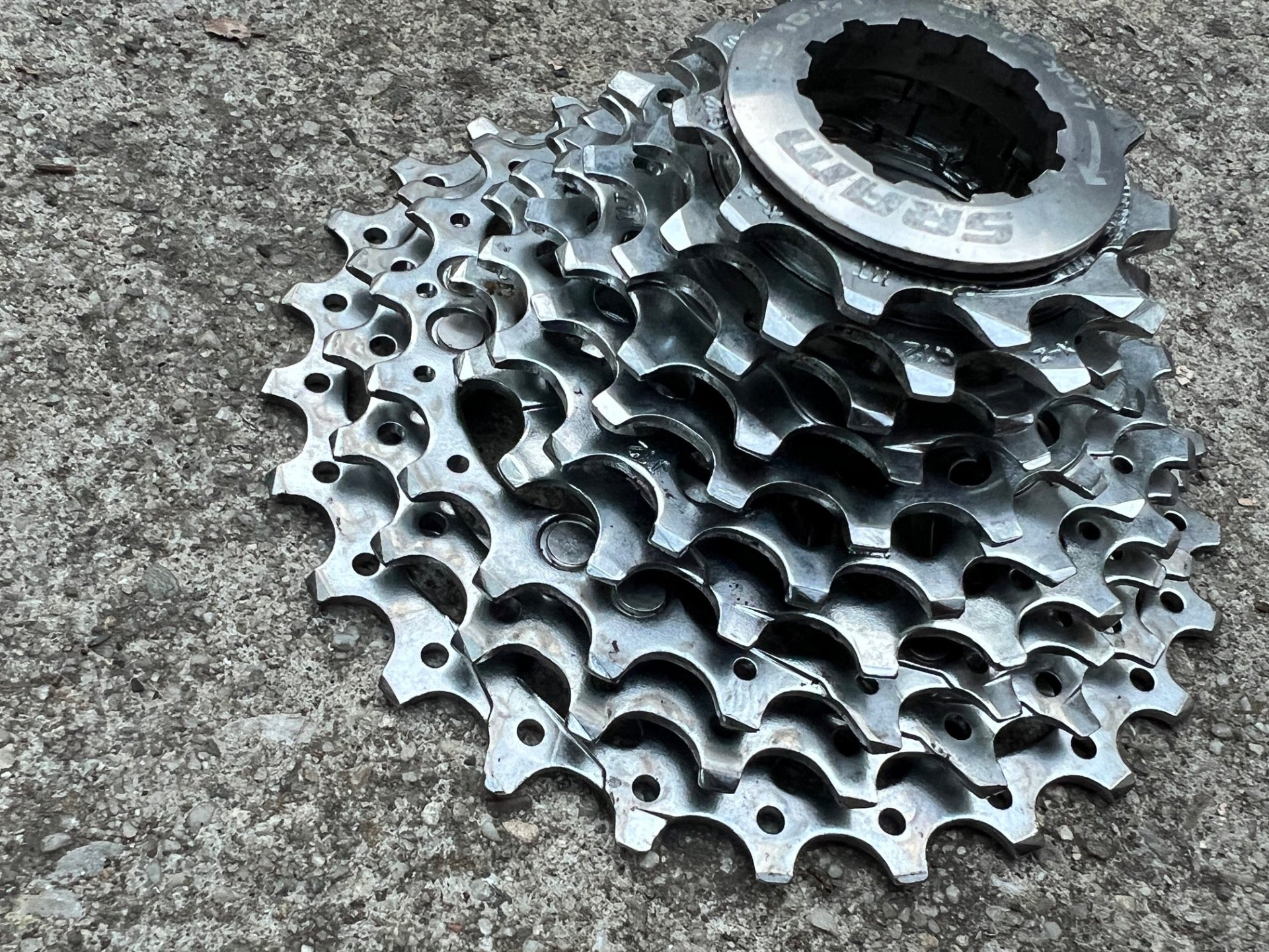 SRAM PG 1070 11-26 10 Speed Cassette Road Gravel Bike Chrome Cycling Commuter  - Image 7