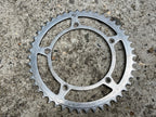 Used Stronglight 46/53T Chainring Set Vintage Aluminum 122/50.4 BCD Touring Retro-Bicycle Bin