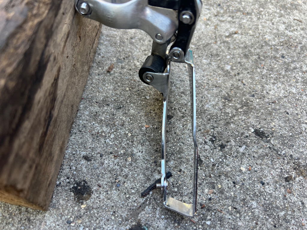 Shimano Deore XT FD-M730 28.6mm Bottom Pull Triple 3x6 Front Derailleur Vintage  - Image 7