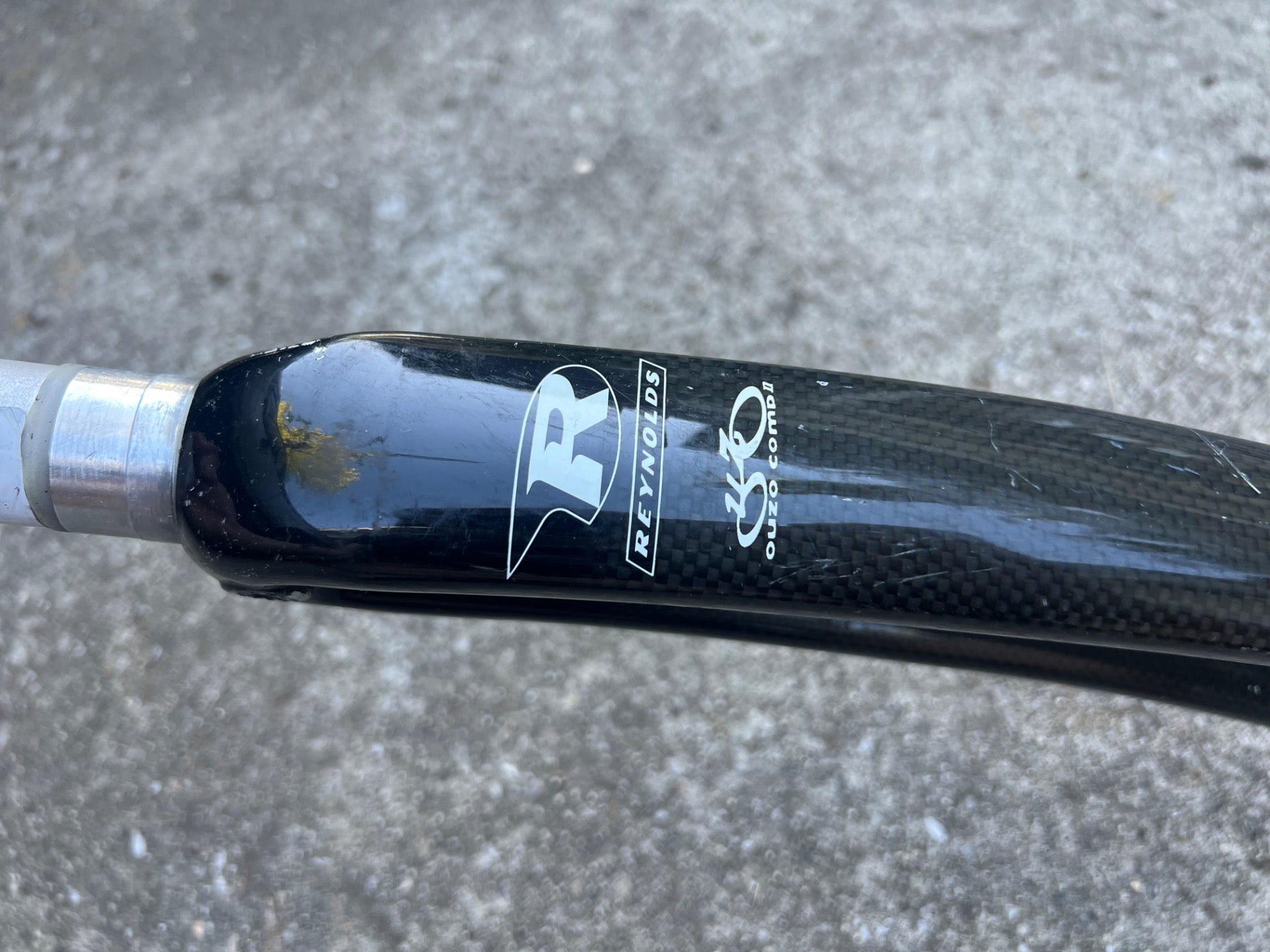 Reynolds Carbon 700c Fork 1 1/8” 9” Threadless Steerer Ouzo Comp ii 2 Black Road - Image 14