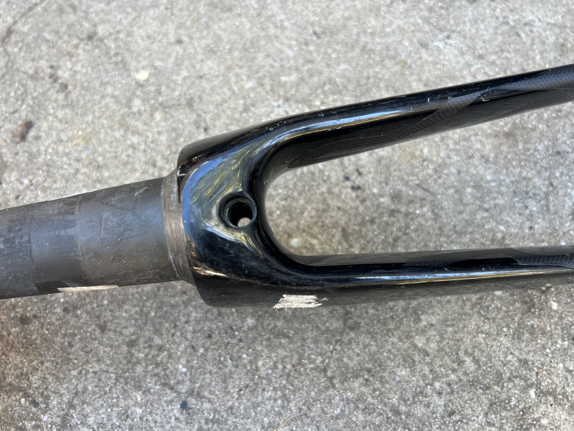 Felt Carbon Fork 700c 1 1/8” to 1 1/2” 8” Tapered Steerer Black Road Bike Fiber - Image 14