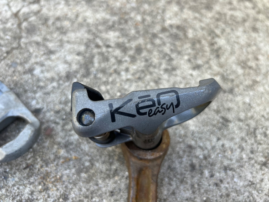 Look KEO Easy Clipless Pedals Light Gray Black Road Bike Cycling Racing Gravel - Image 7