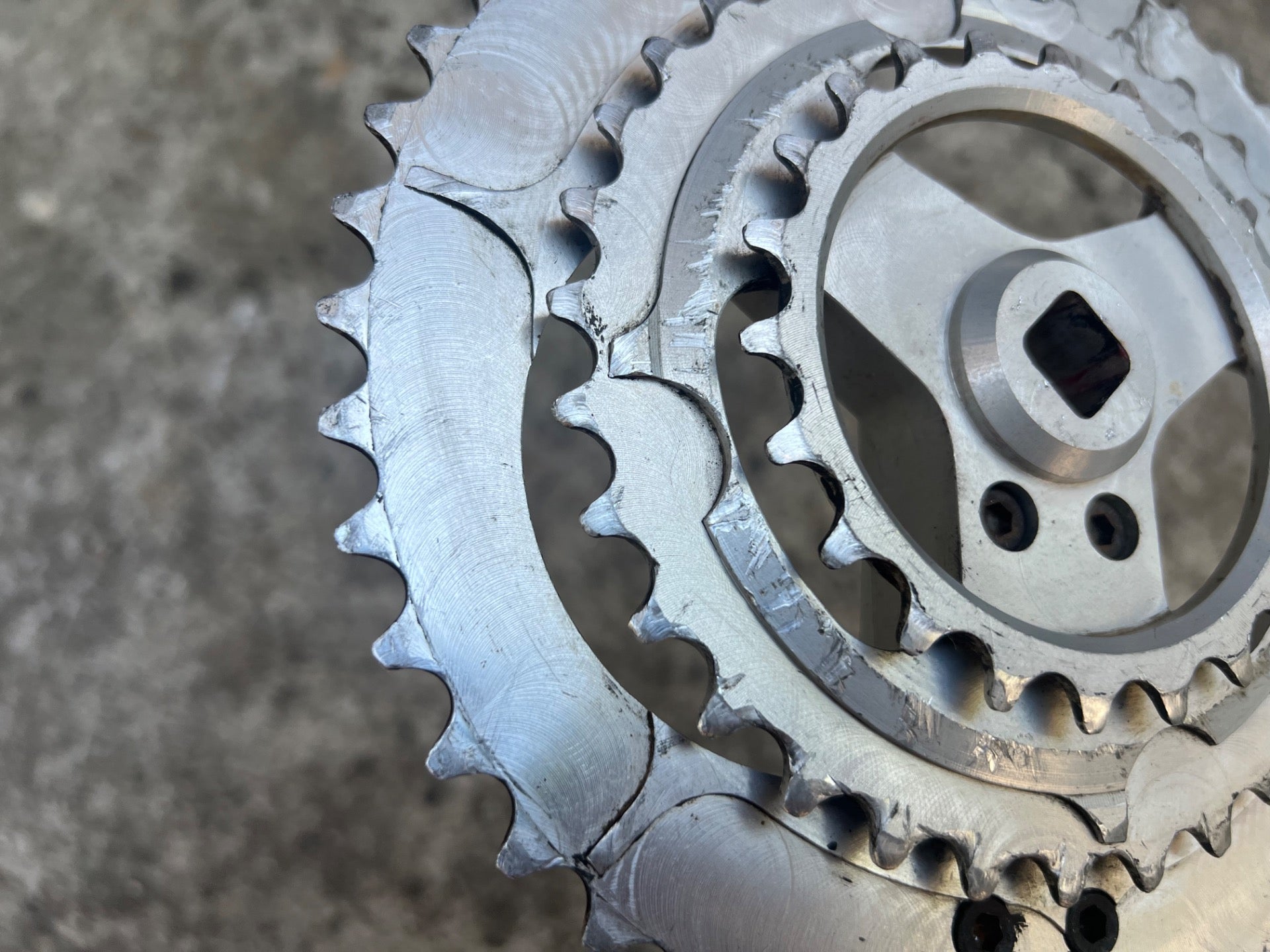 Cannondale CODA 701M 170mm 22/32/44 Crankset Vintage MTB Triple Square Taper  - Image 14