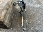 Used Shimano Deore XT M730 28.6mm Bottom Pull Front Derailleur Triple Band Clamp-Bicycle Bin