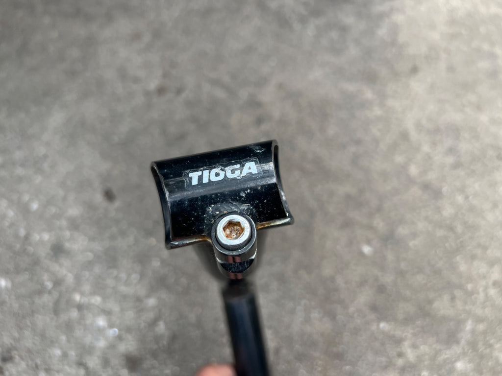 Tioga T-Bone 25.4x135mm 1in Stem Riser Black Steel Vintage MTB Retro ATB Cruiser - Image 7