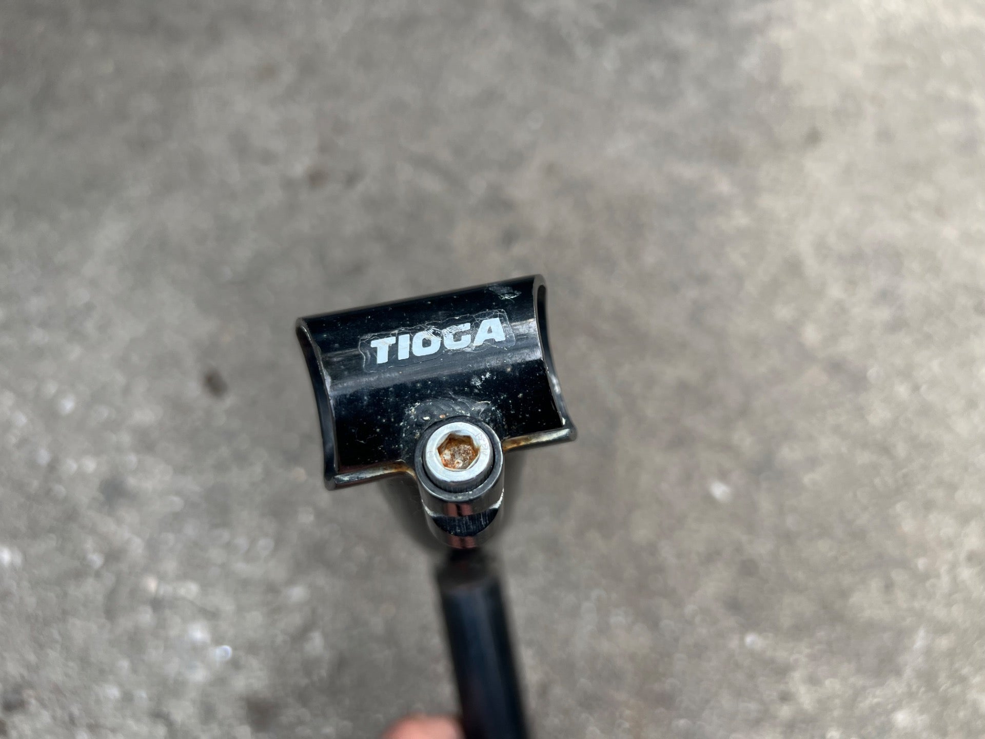 Tioga T-Bone 25.4x135mm 1in Stem Riser Black Steel Vintage MTB Retro ATB Cruiser - Image 7