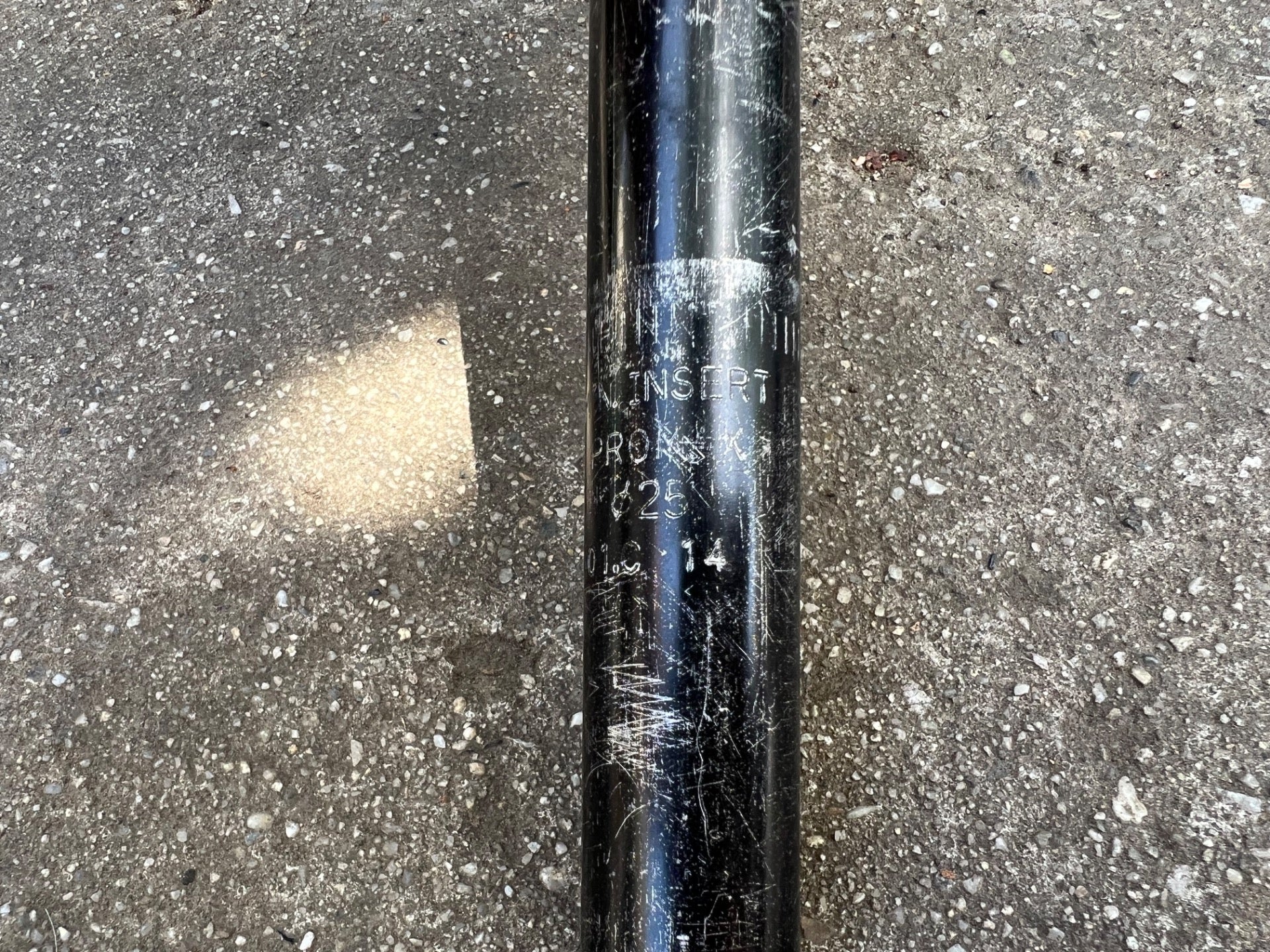 American Classic 25.0x340mm Seatpost Black MTB Aluminum Mountain Missing Clamp  - Image 7