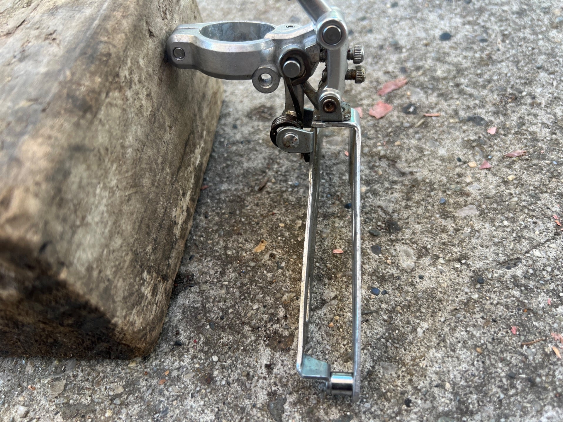 Suntour Mountech Front Derailleur 28.6mm Vintage MTB ATB Triple Bottom Pull Bike - Image 7