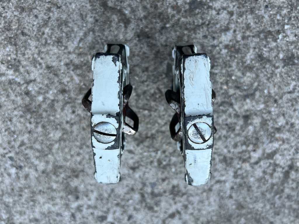 Crankbros Acid Carbon Clipless Pedals White Black MTB Gravel Pair Crankbrothers  - Image 7
