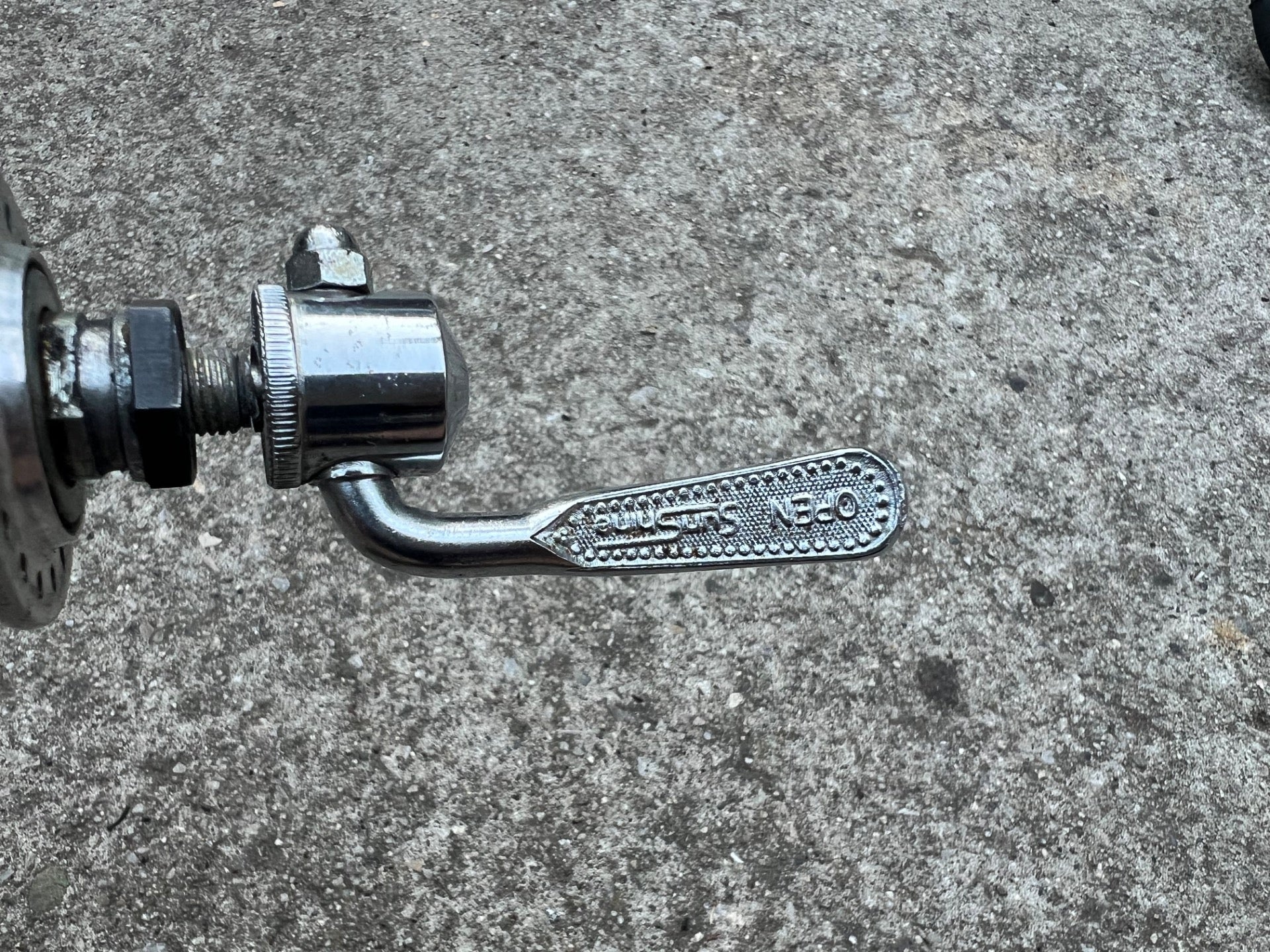 Sunshine Front Hub 100mm 36H Vintage Road Quick Release Vintage Retro Silver - Image 7