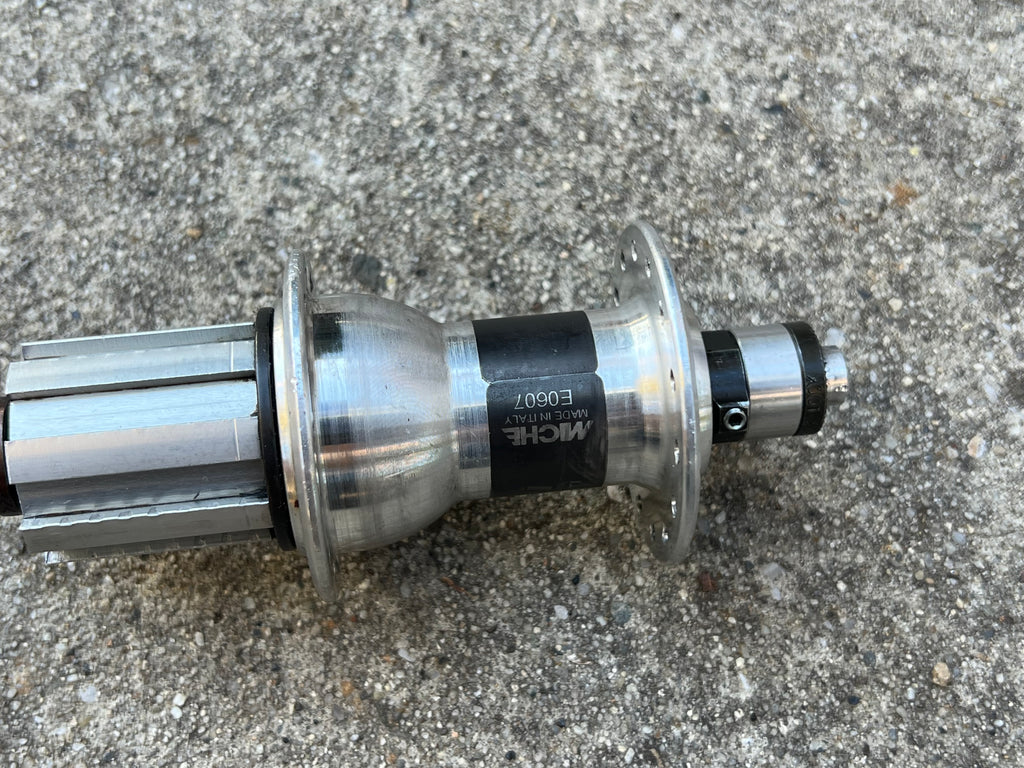 Used Please Read Bianchi Miche Campagnolo Rear Hub 130mm 28H 9 Speed Exa Drive Vintage Road-Bicycle Bin