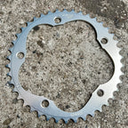 NOS NEW QBP 42T 135 BCD Chainring Silver 5 Bolt Vintage Campagnolo Road Bike