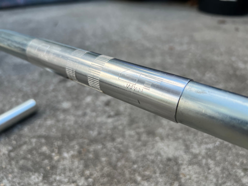 Sakae CT 25.4x410mm 41cm Vintage Road Silver Steel Drop Bars