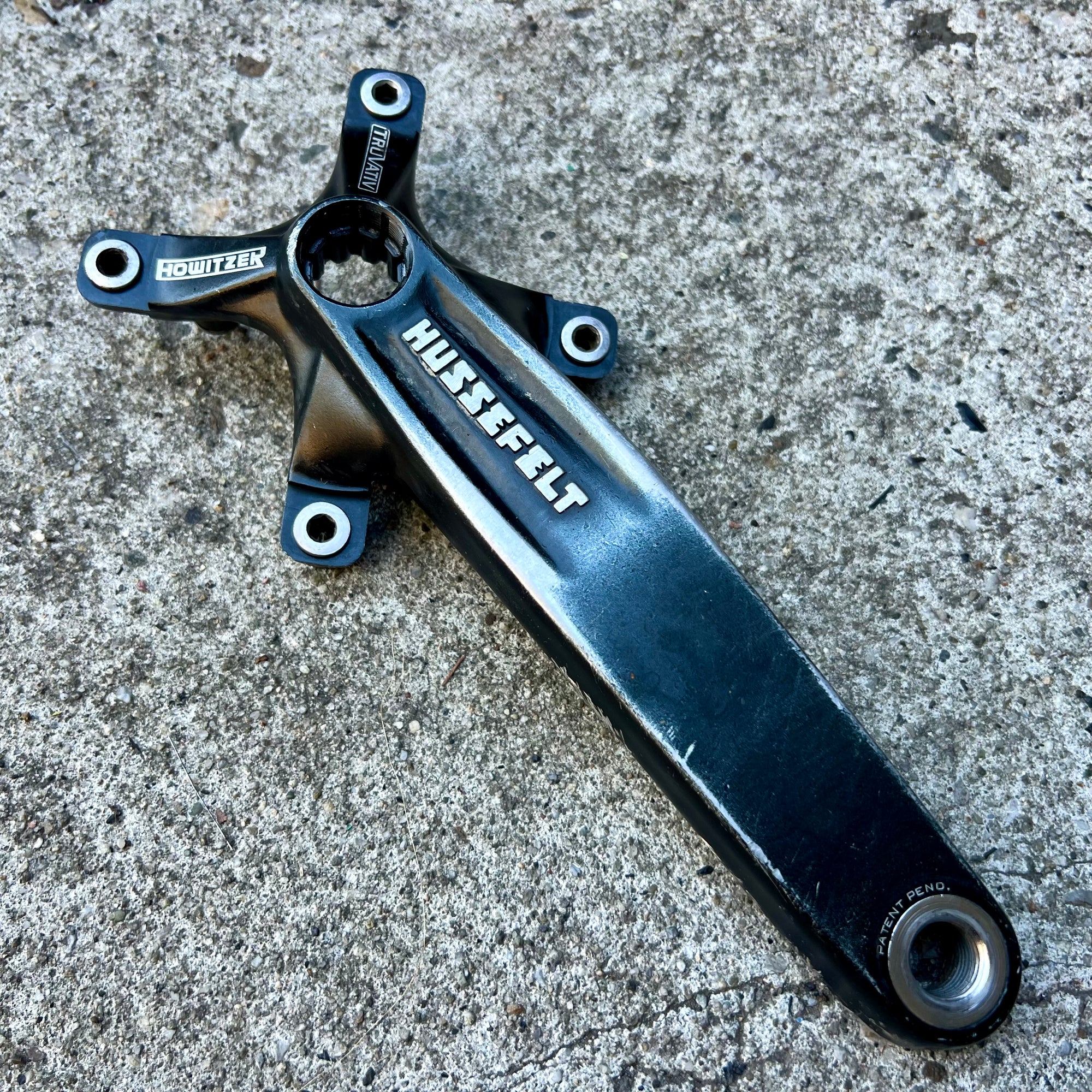 Truvativ Howitzer Hussefelt 104/64 BCD 175mm Drive Side Crank Arm MTB Black