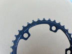 Praxis Leva Time 110 BCD 53/36T 10/11/12 Speed Double Road Black Chainring Set Cold Forged