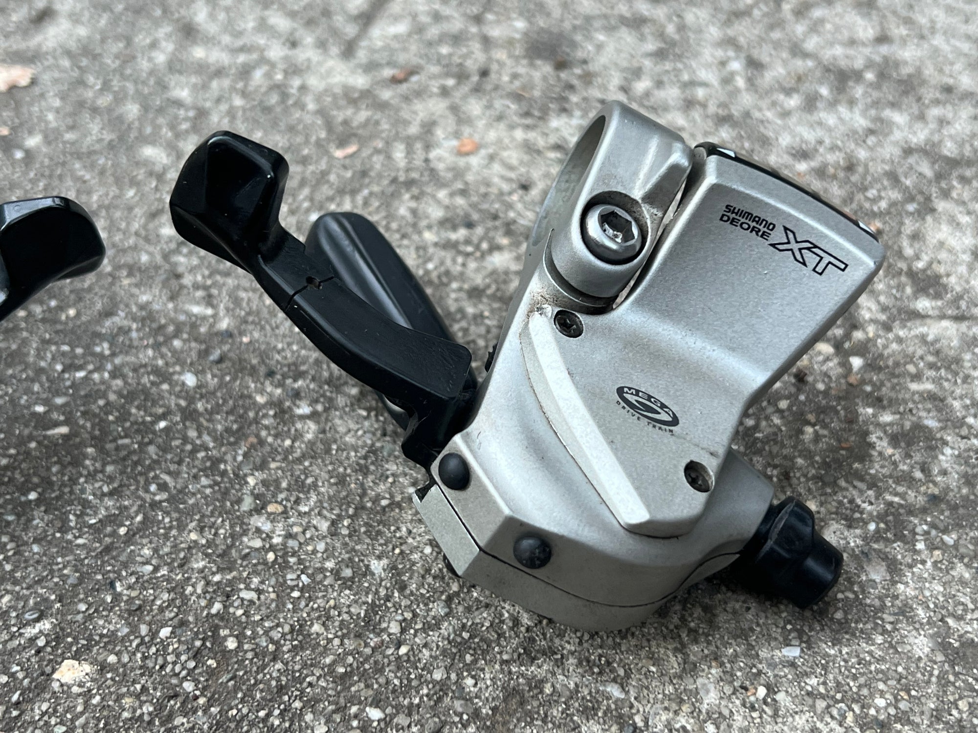 Shimano Deore XT SL-M750 3x9 Speed Shifters Trigger Shifter Set Vintage MTB Triple