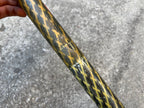 LP Composites 31.6x340mm Carbon Seatpost Vintage MTB Yellow Weave
