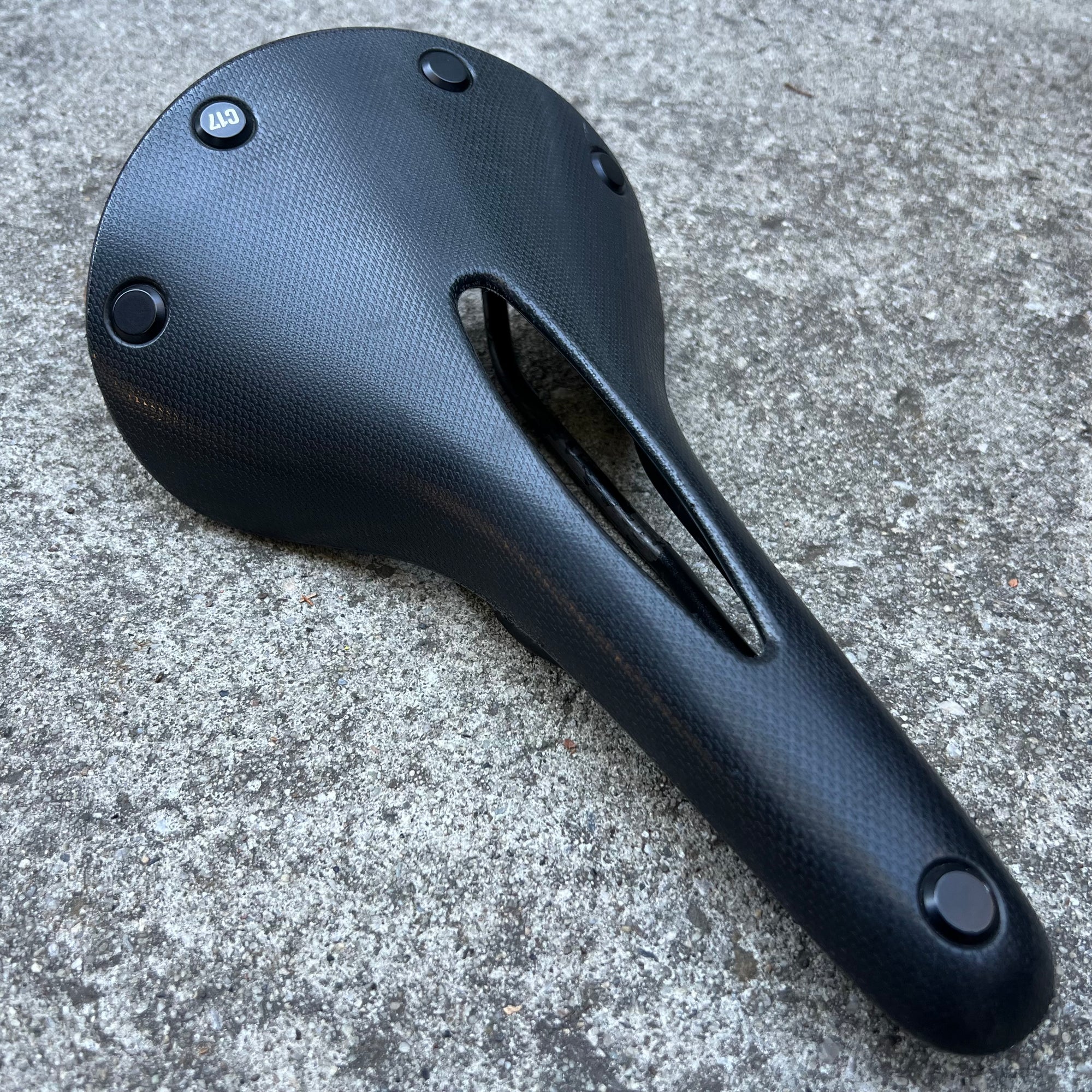 Brooks England Cambium C17 All Weather Saddle Black Touring Commuter Bike