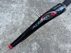 Alpha Q CX 20 Nano 700c Carbon Gravel Fork Canti V Brake Black 1 1/8”x 8.25” Steerer CRT Cyclocross