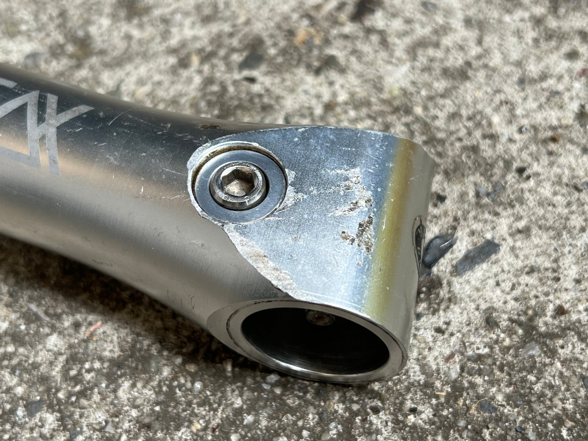 STAX 6000 Aluminum Stem 1” Threadless 120x25.4mm Vintage MTB Made in Brazil