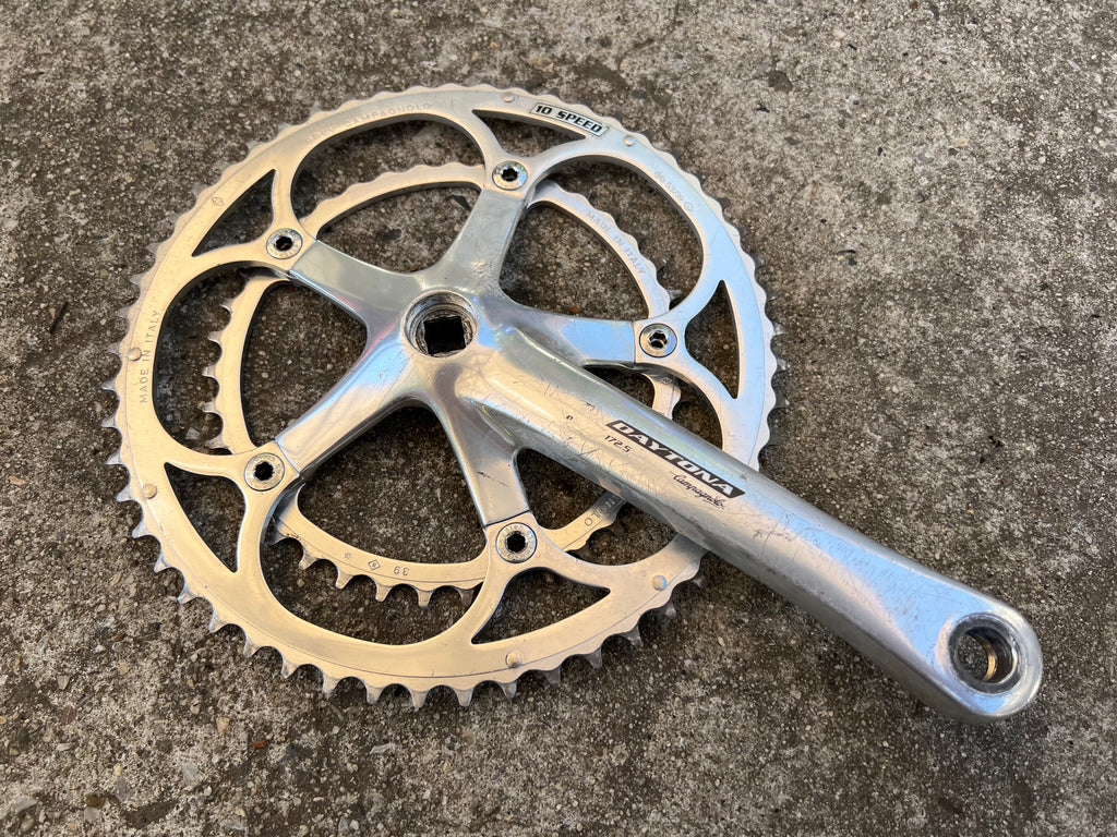 Campagnolo Daytona 53/39T 172.5mm 10 Speed Double Crankset Road Silver